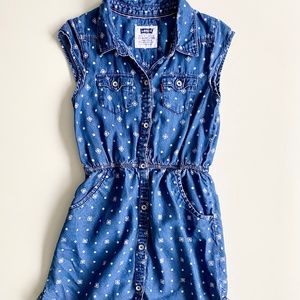 Levi’s denim button-downed dress